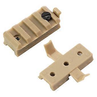 1 paio di guide per torcia elettrica con clip in piombo in nylon, 20 mm, D