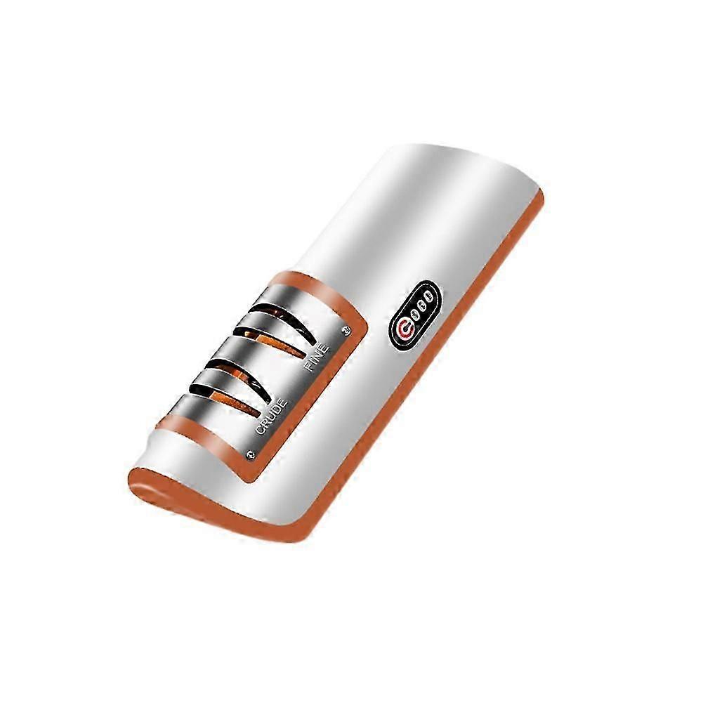 Electric Knife Sharpener Automatic Adjustable Kitchen Tool for Fast Sharpening Knives Scissors Oran
