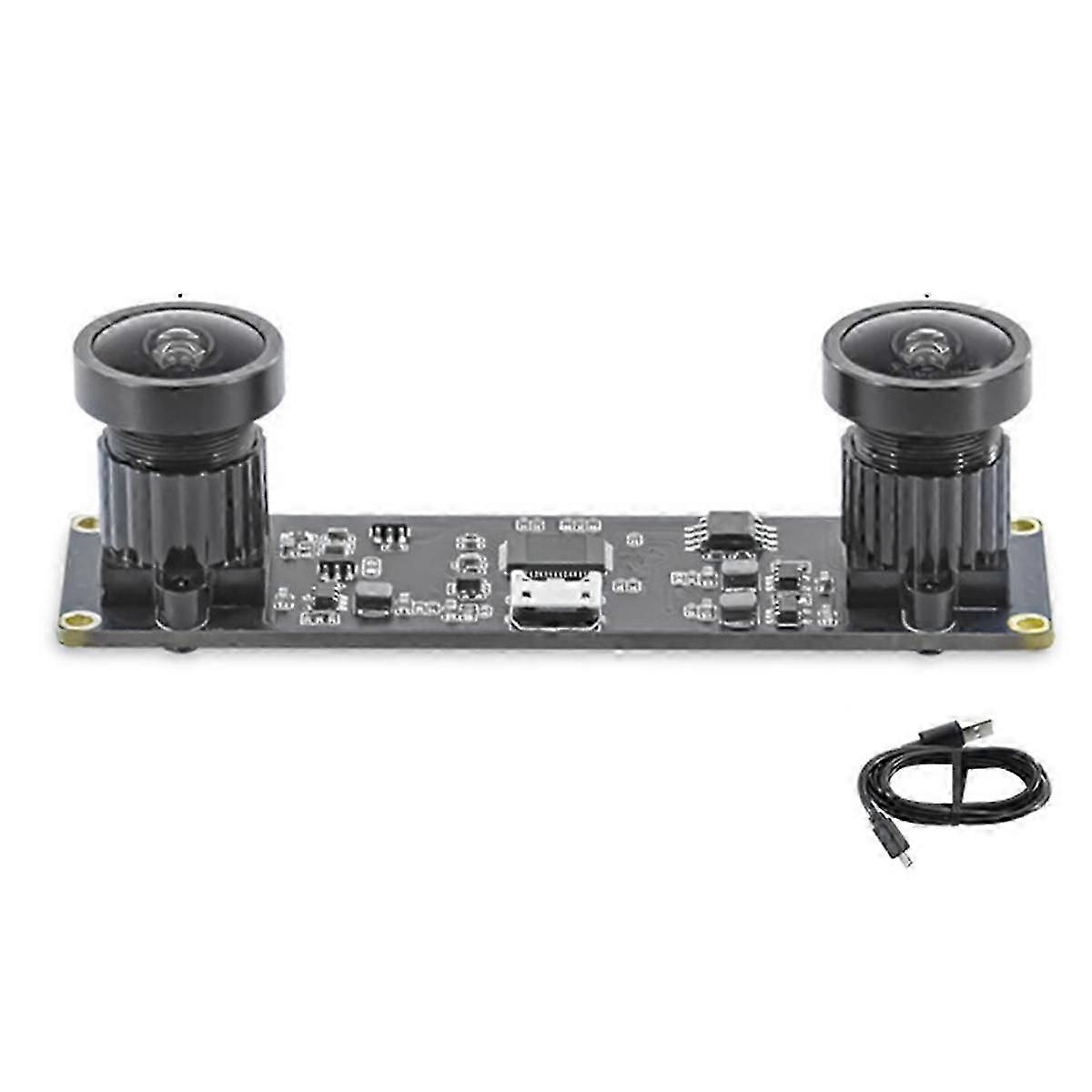 Caméra stéréo 3D 4MP 60FPS, module USB grand angle