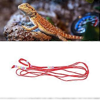 Reptile Traction Leash Safe   Beads Design Small Animal Traction Rope for   Guinea   Hamster