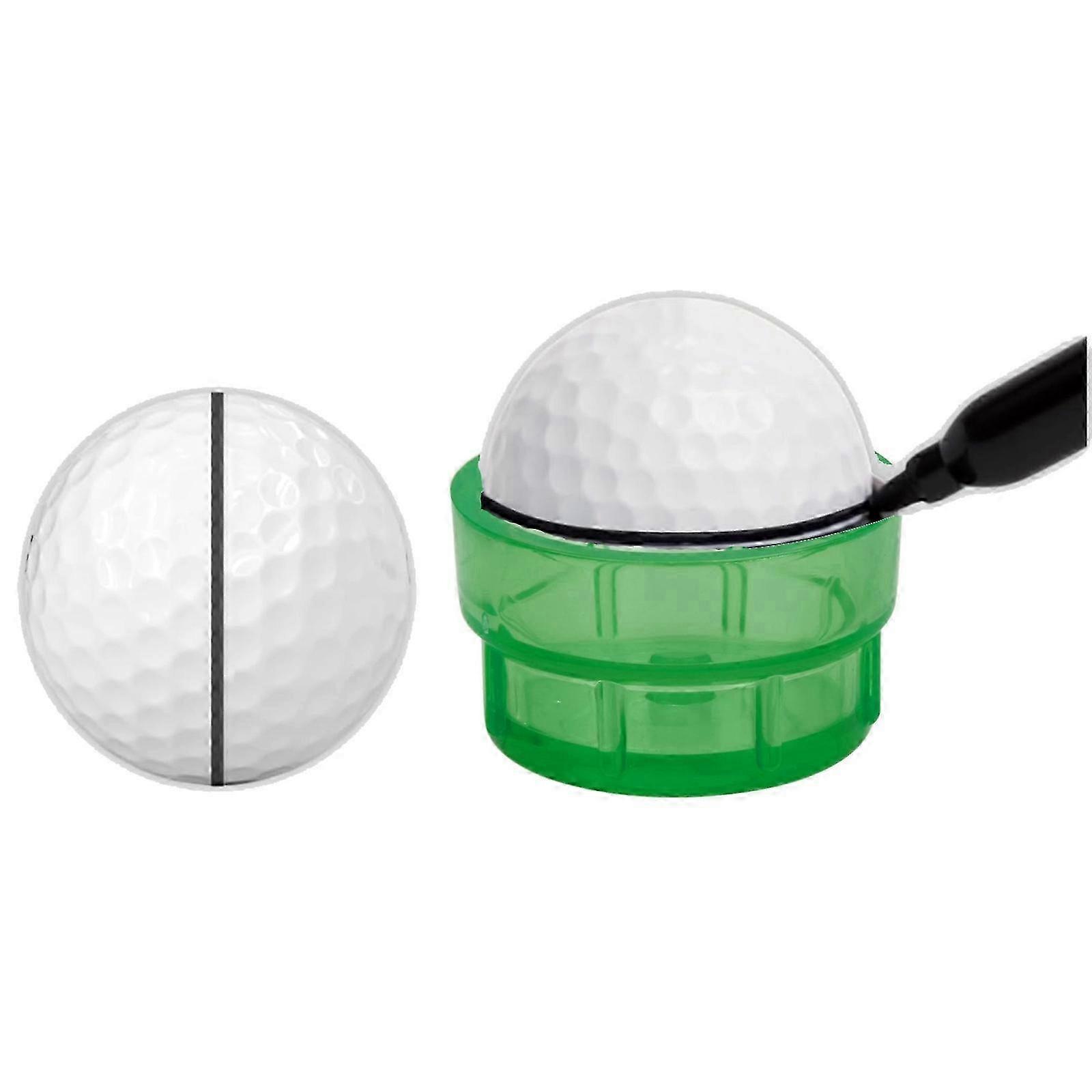 360 Degree Golf Ball Line Marker, Precision Alignment Scriber Template