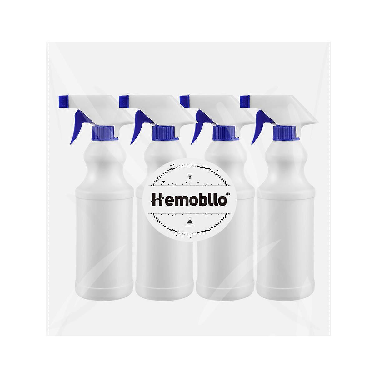 Spray Bottle Hemobllo for Spraying 4Pcs Blue Durable Multi-Purpose Bottles