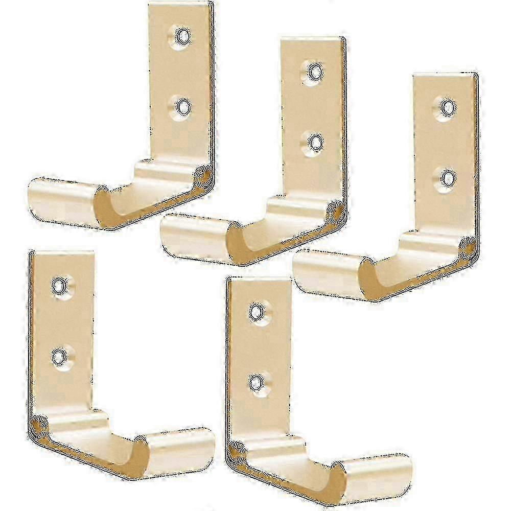 5 Pcs Foldable 90 Solid Aluminum Wall Towel Hooks