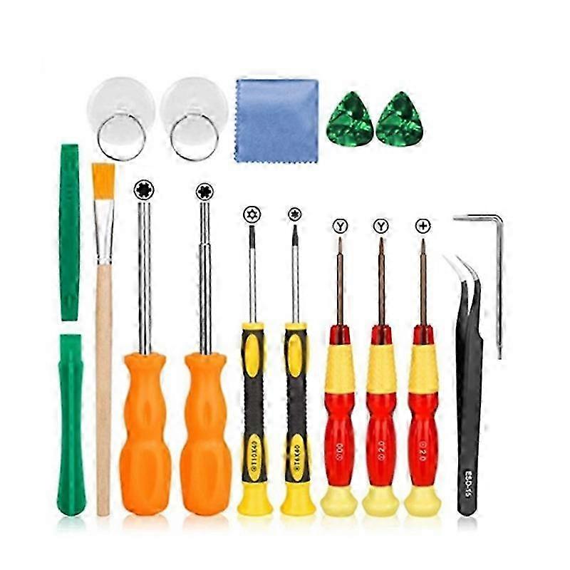 17-In-1 Chrome Vanadium Screwdriver Set