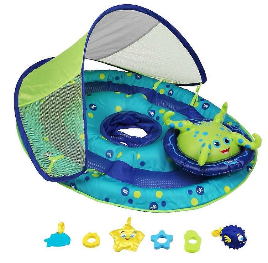 Octopus Activity Pool Float with Canopy - Summer Vibes Edition