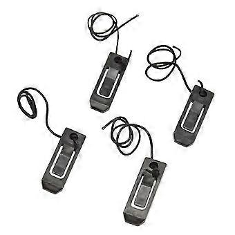 Surfboard Fin Clips 4 Pcs Nylon Anti-lost Rope Compatible with Inflatable Paddle Boards & Surfboards