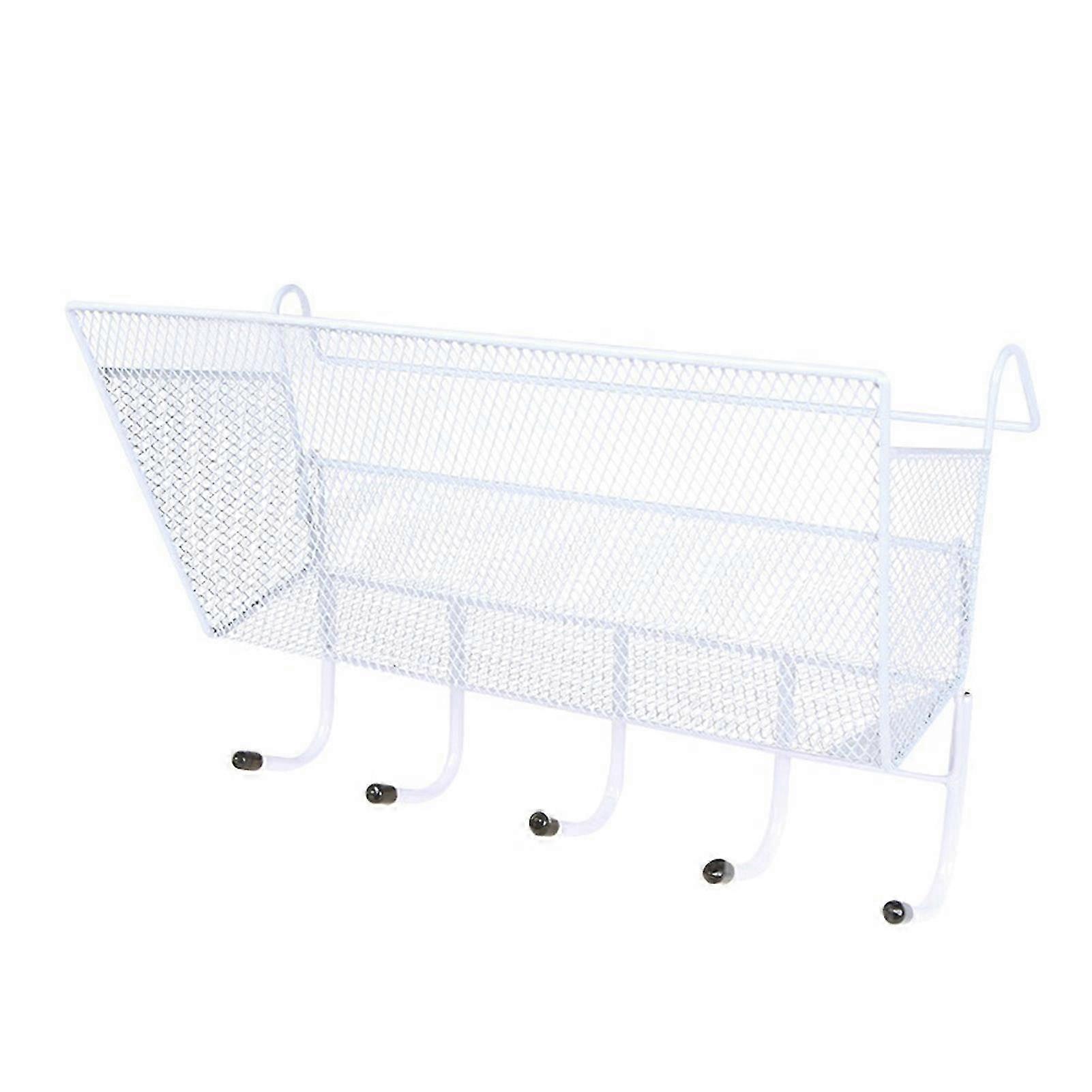 Durable Over-Rail Bedside Basket