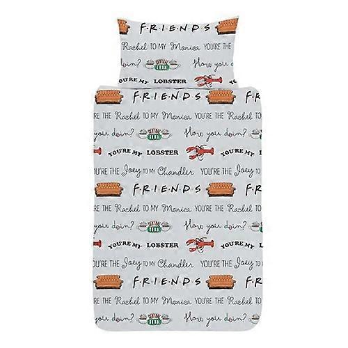 Friends Logo Reversible Duvet Set