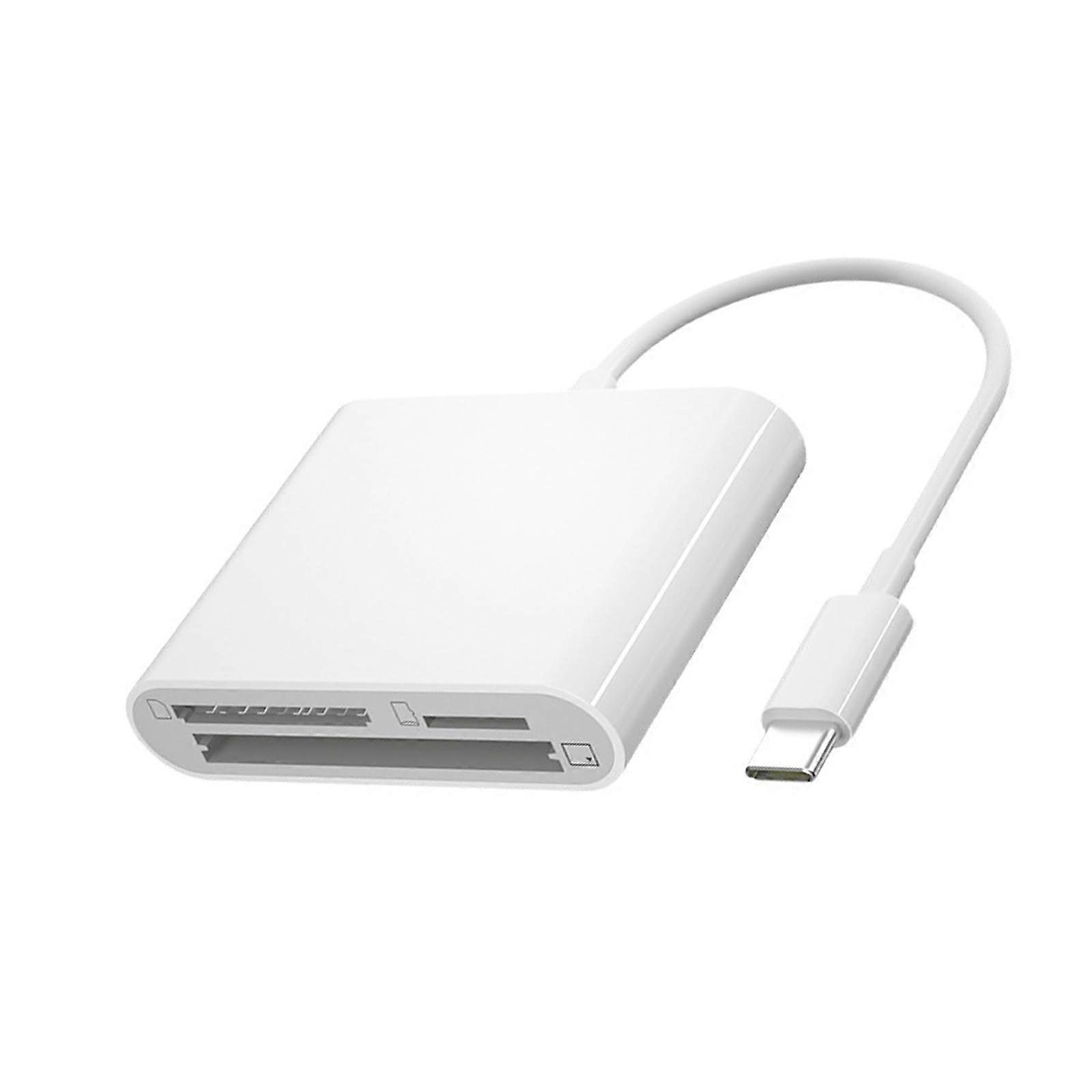 USB C Card Reader 3 Slot Type C Memory Card Adapter with Speed Data Transfer