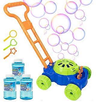 Automatic Bubble Mower for Kids, Durable Plastic Body, Outdoor Bubble Maker Toy for Toddlers