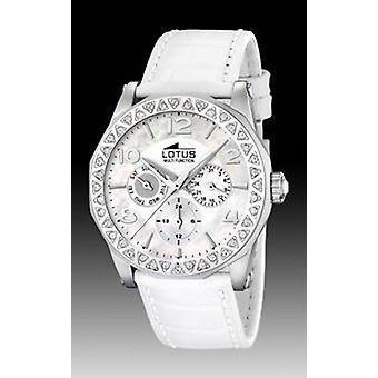 Lotus cool Quarz Analog Frau Uhr mit Rindsleder Armband L15684/1