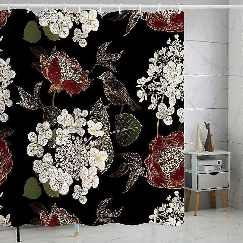 Soft Touch Waterproof Shower Curtain