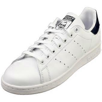 adidas Stan Smith Mens Classic Trainers in White Navy