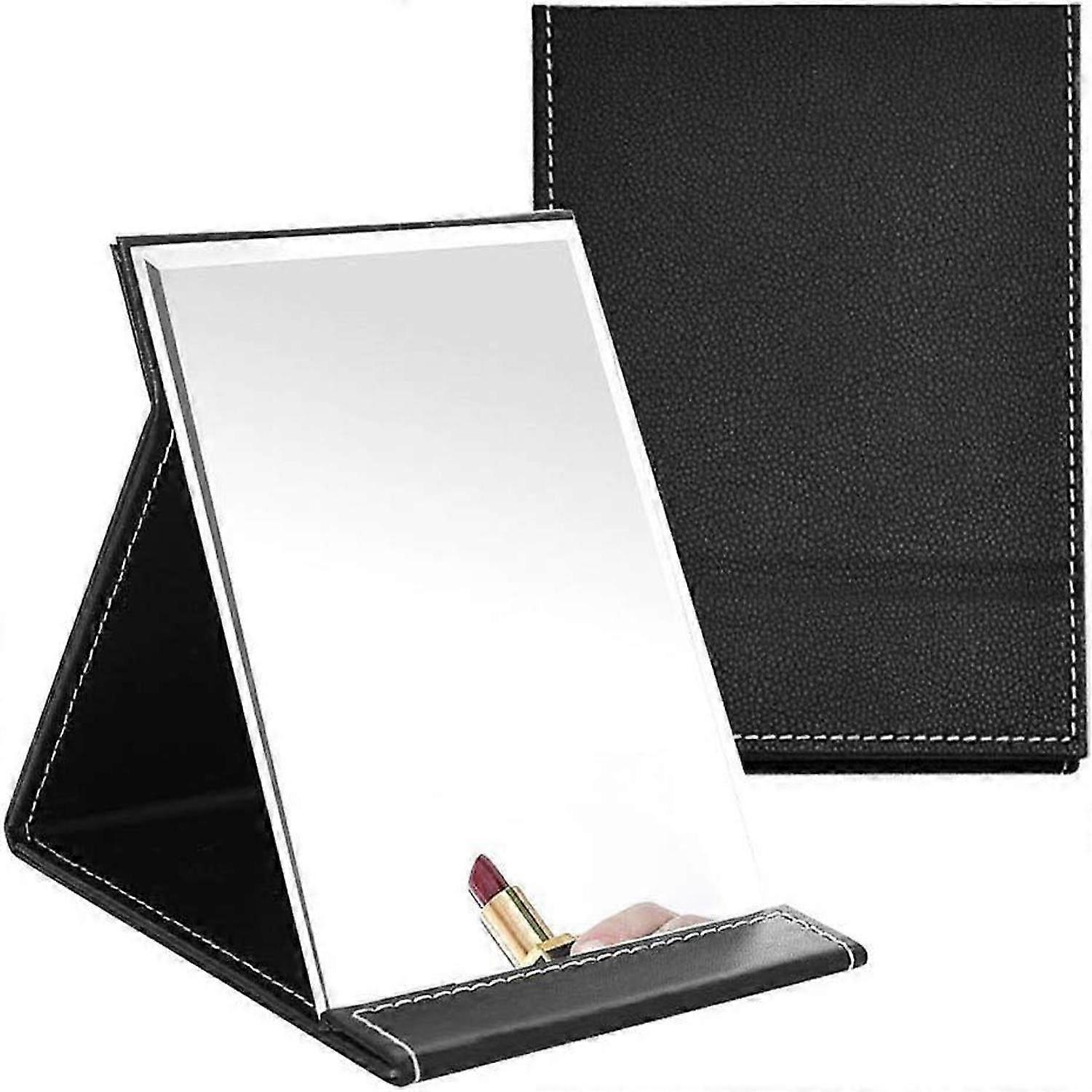 Foldable Leather HD Mirror