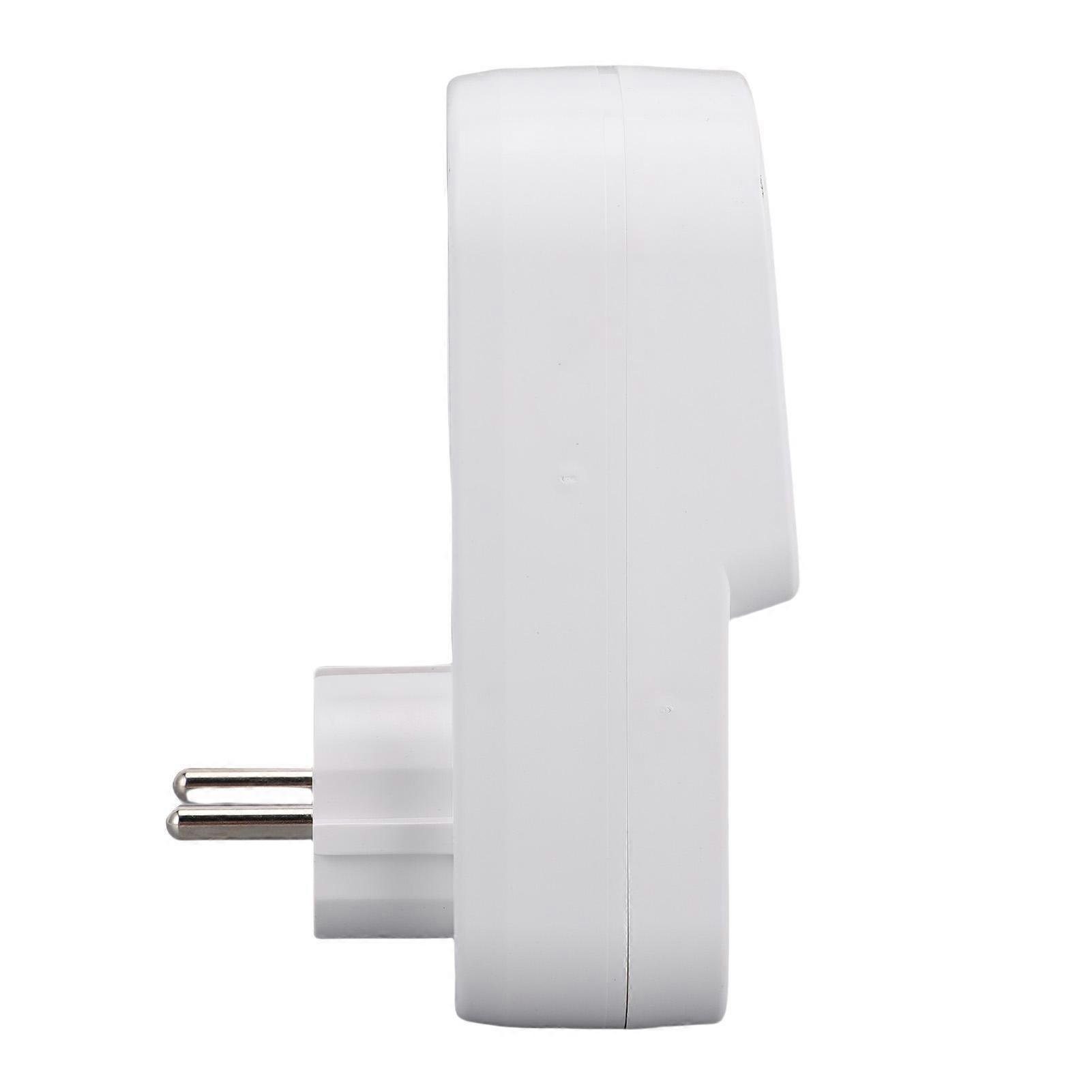 Adjustable Voltage Protector Socket Multi Functional Over Under Voltage Temperature Control Frequency Protect Electricity Meter Timer Switch 16A