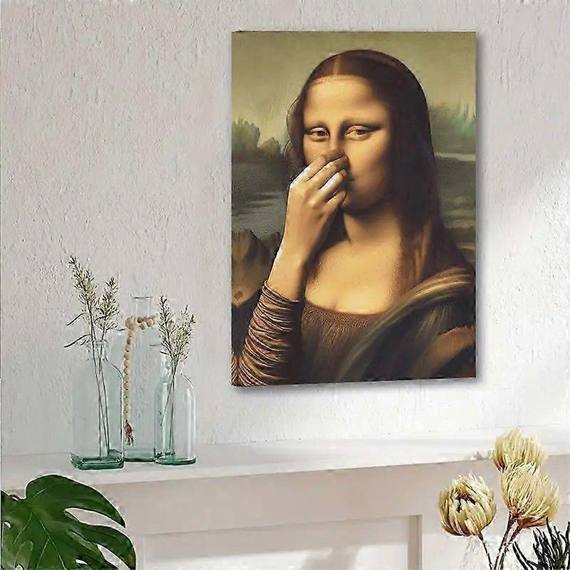 Witty Canvas Art Print 30x40 cm
