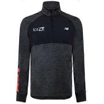 New Balance Mens Mock Neck Slim Athletic Top