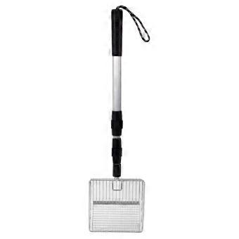 Ergonomic Telescopic Metal Scoop