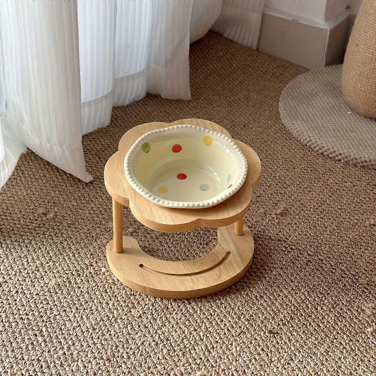 Elevated Ceramic Pet Bowl Set