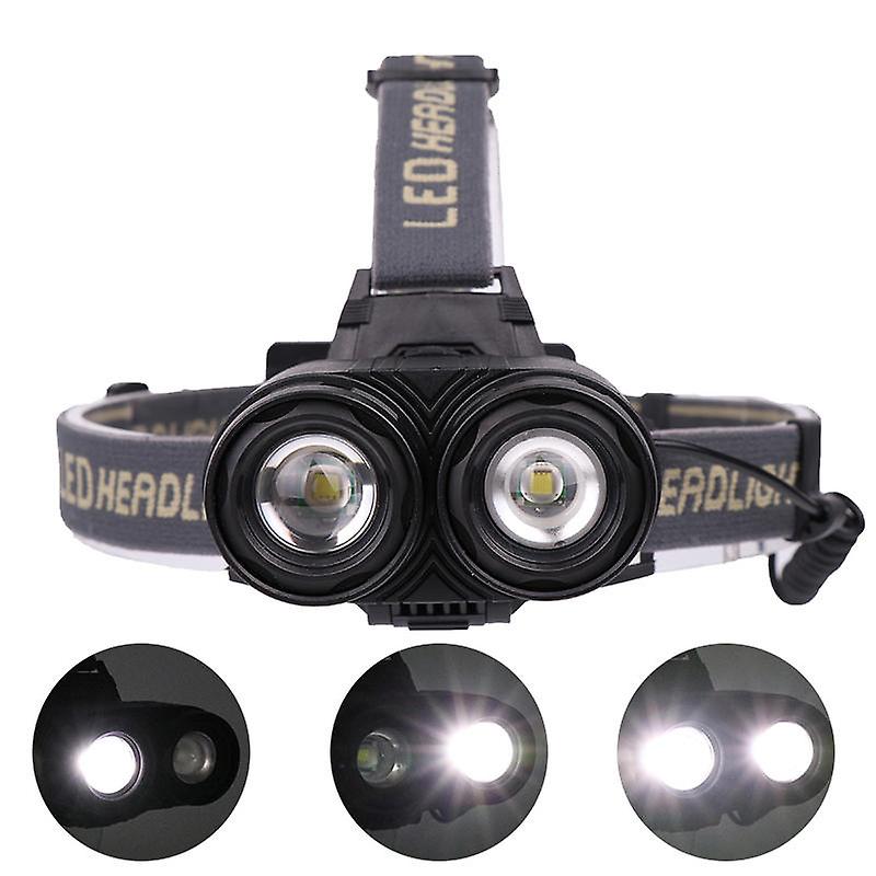 Headlamp T6 Mechanical Zoom Xiaomi Motorcycle Bike Bicycle Cycling Camping Flashlight