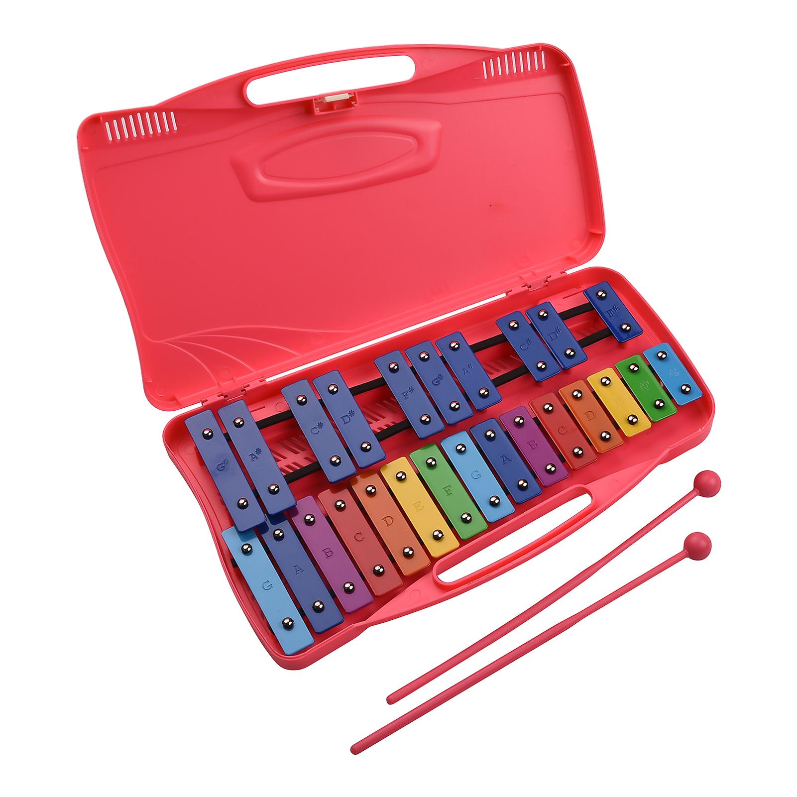 25 Notes Glockenspiel Xylophone Hand Knock Xylophone Percussion