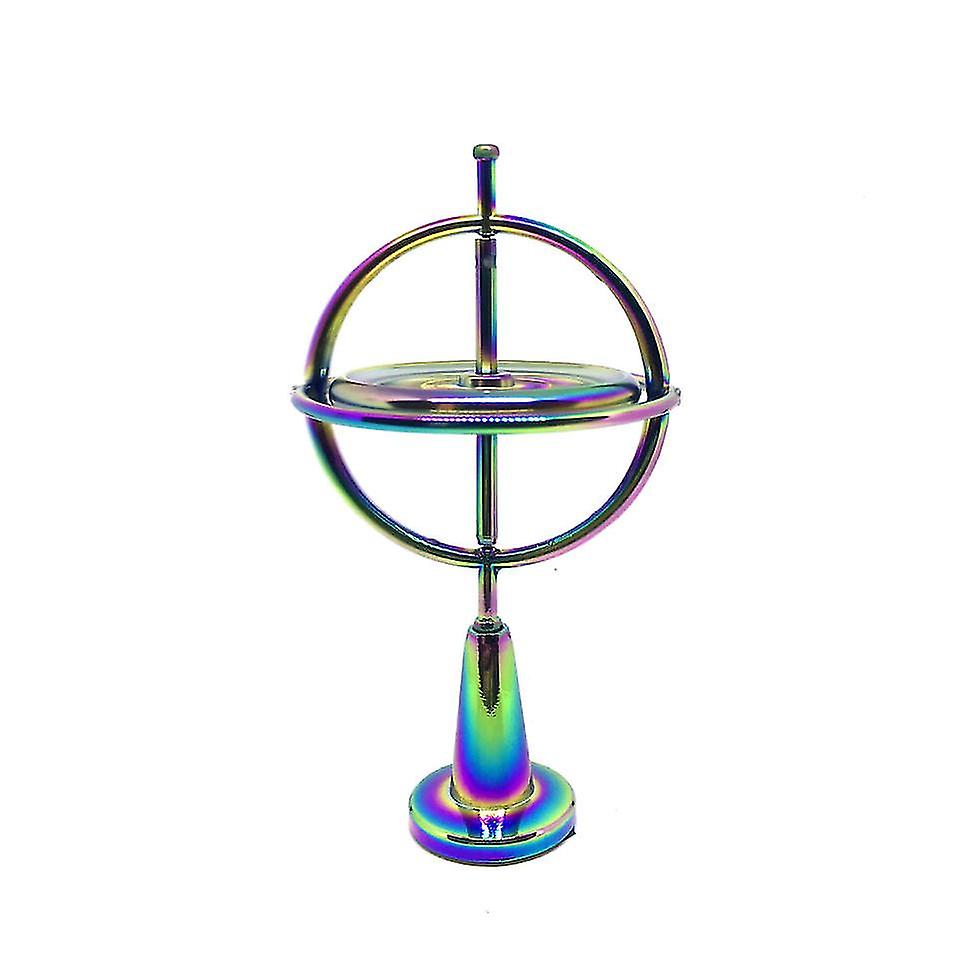 Precision Gyroscope Metal Anti-gravity Premium Gyroscope: Sturdy&durable, Pass 2nd Floor Drop Test, Long Spin Time (play Tricks At Ease, Use Ball Bear