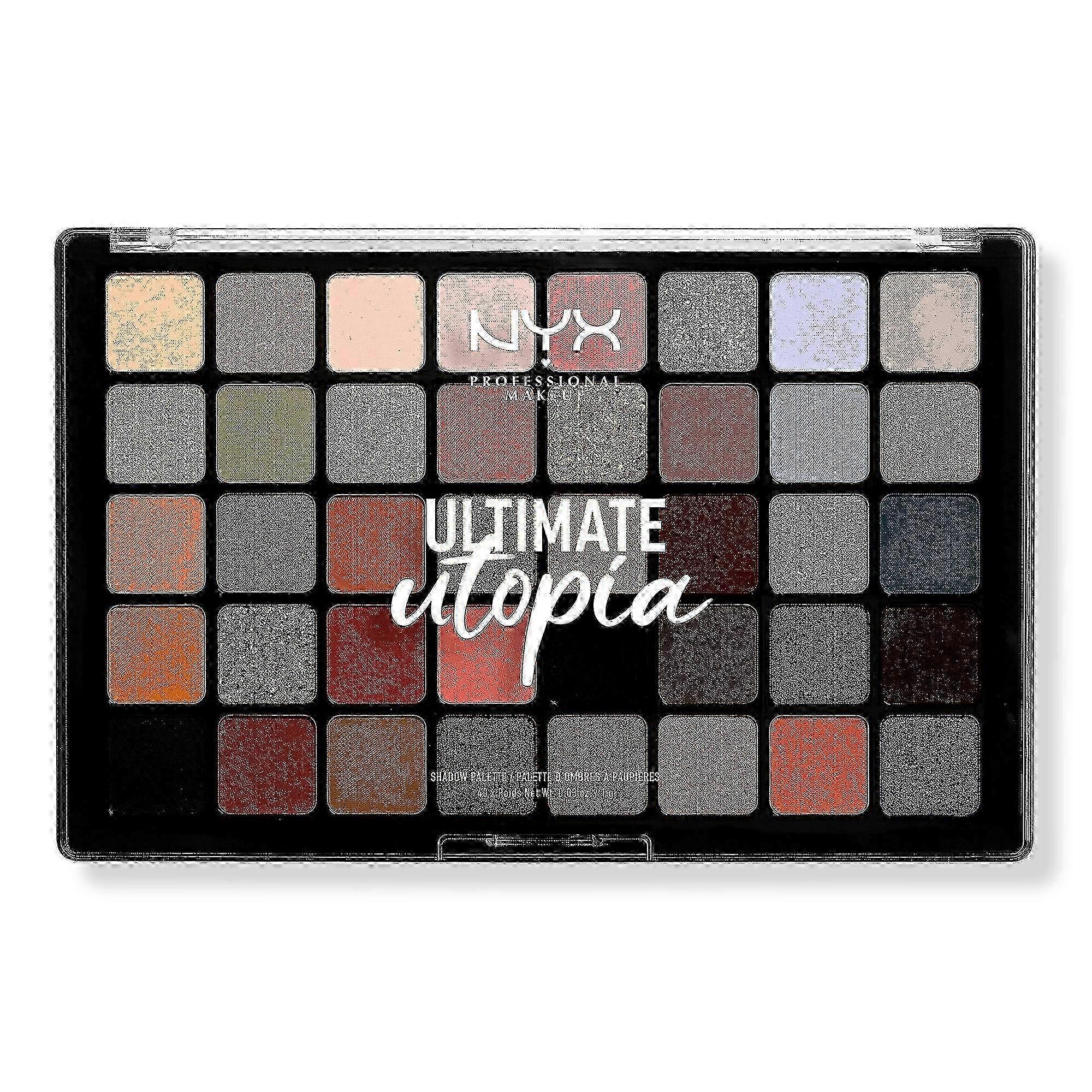 Nyx Professional Makeup Ultimate Utopia Eyeshadow Palette, Utopia, 1.2 Oz
