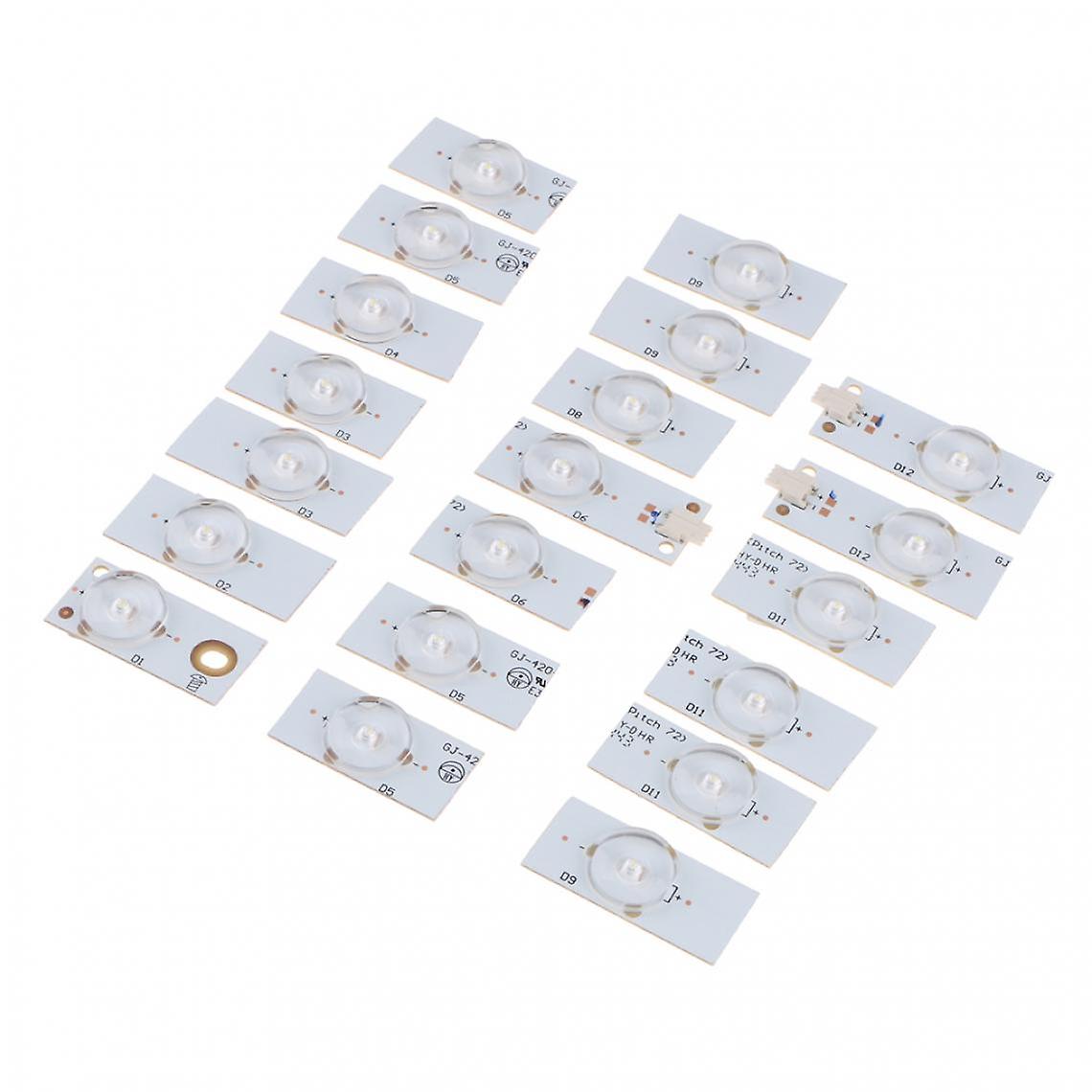 6v Lamp Beads With Optical Lens Tv Repair Led Strip Light