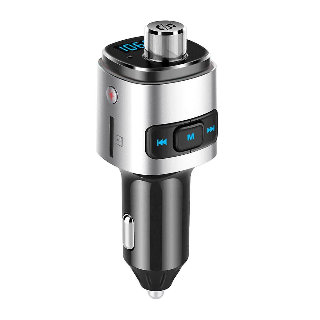 Car Charger Multi-function Bluetooth5.0 Hands-free FM Transmitter MP3 Player