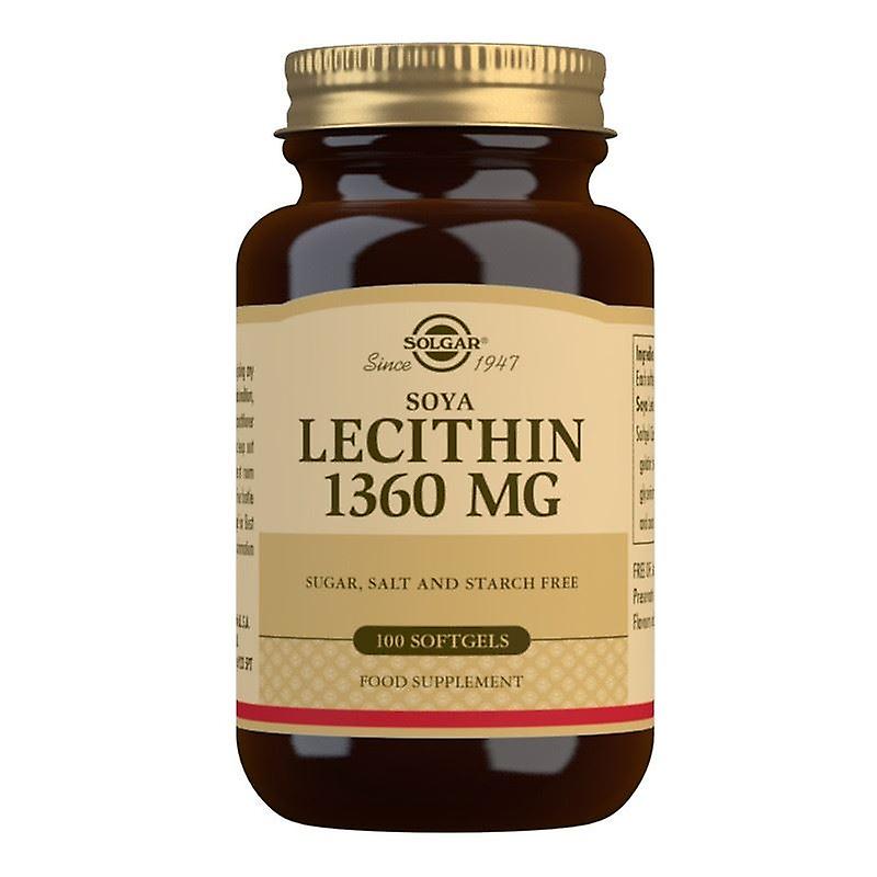 Solgar Lecithin 1360mg Softgels 100  (12536357)