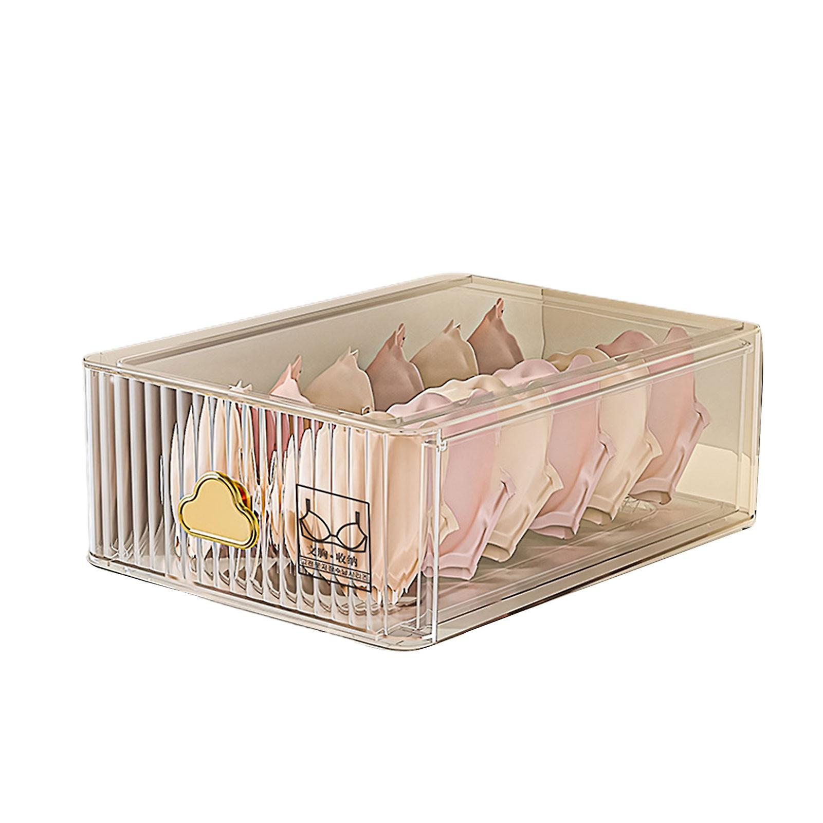Stackable Underwear Organizer Bins Multi-use Organizer Bins