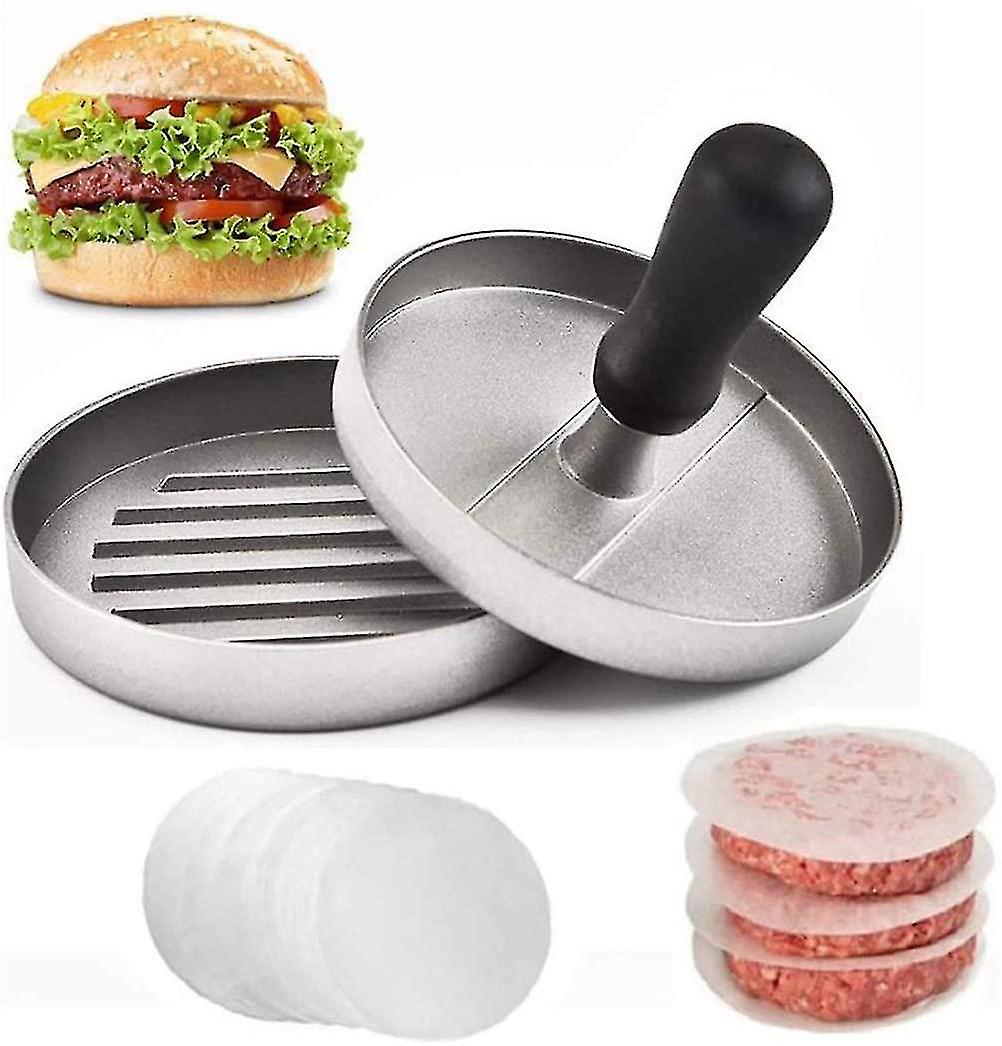 Burger Press 100 Wax Paper Non-stick Meat Patty Hamburger Maker For Making