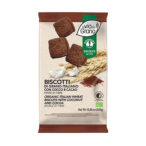Organic coconut and cocoa cookies 300 g