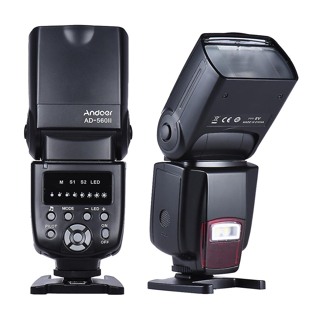 Universal Flash Speedlite On-camera Flash W/ Adjustable Led Fill Light