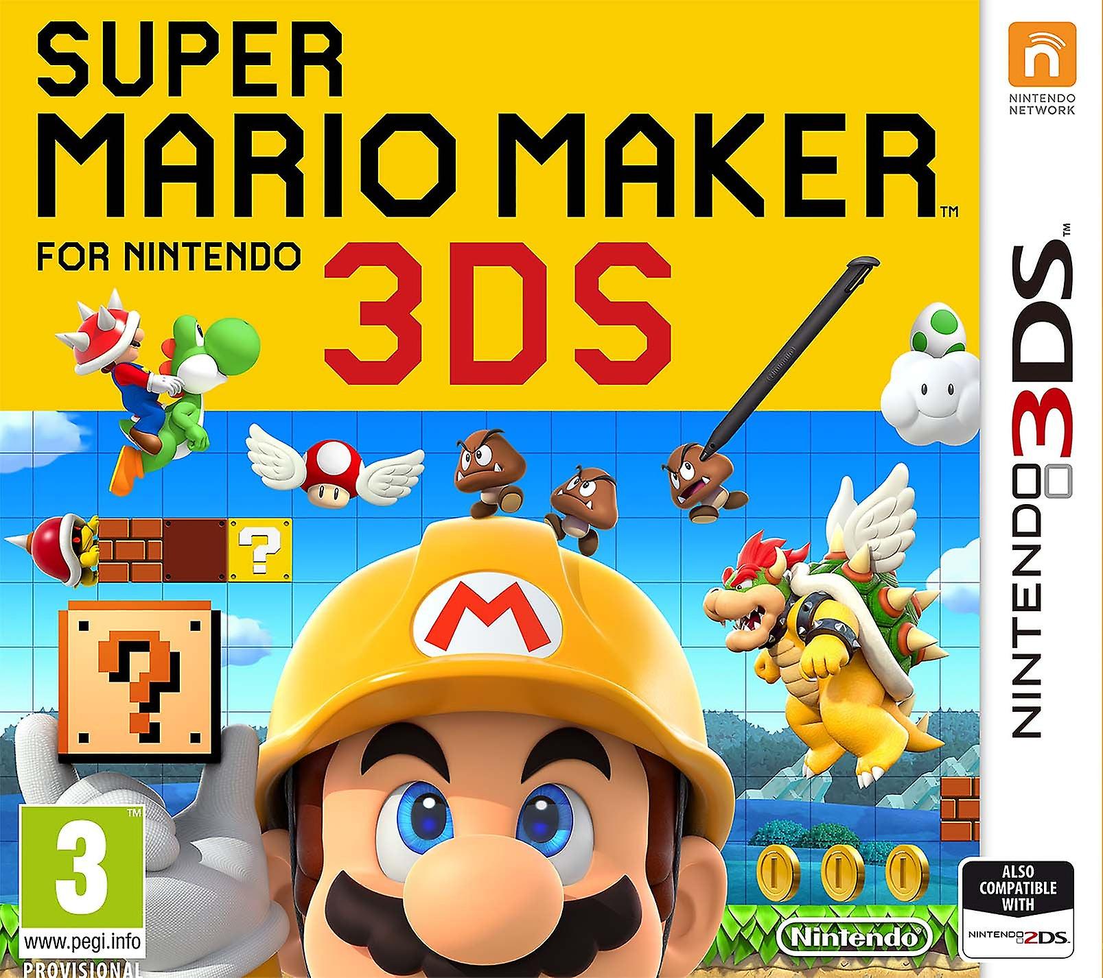 Super Mario Maker - 3ds