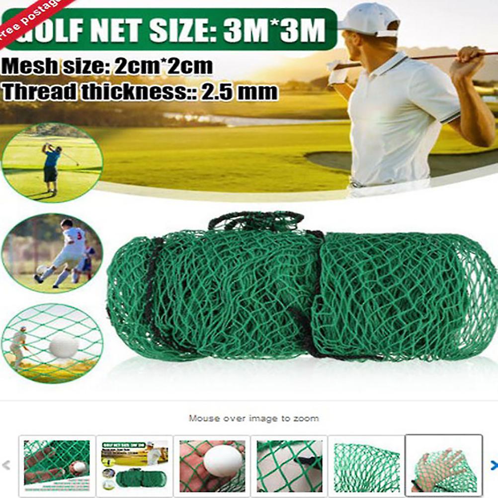 Cage Net Driving Range Hitting Net Indoor Outdoor Chipping Practice Target Training Aid with Knotless Twine Durable for Home Use