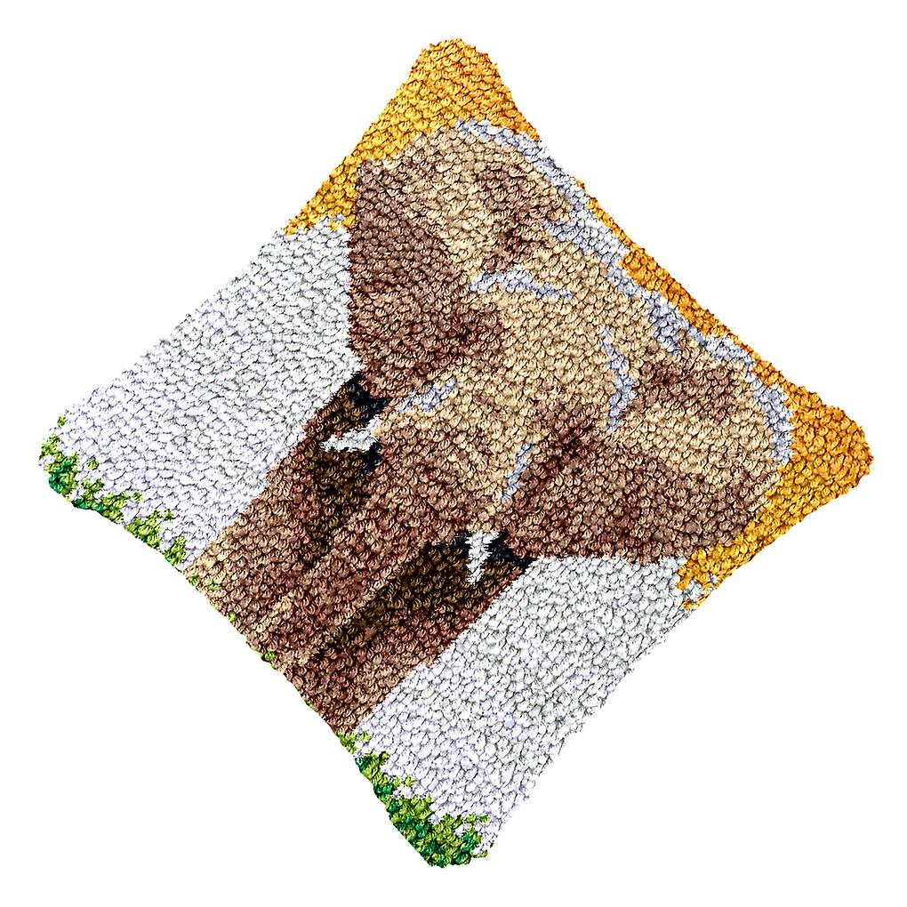 Fun DIY Gifts Unique Elephant Pattern Pillow Case Making Kit Beginners Pillow Case Making Kit