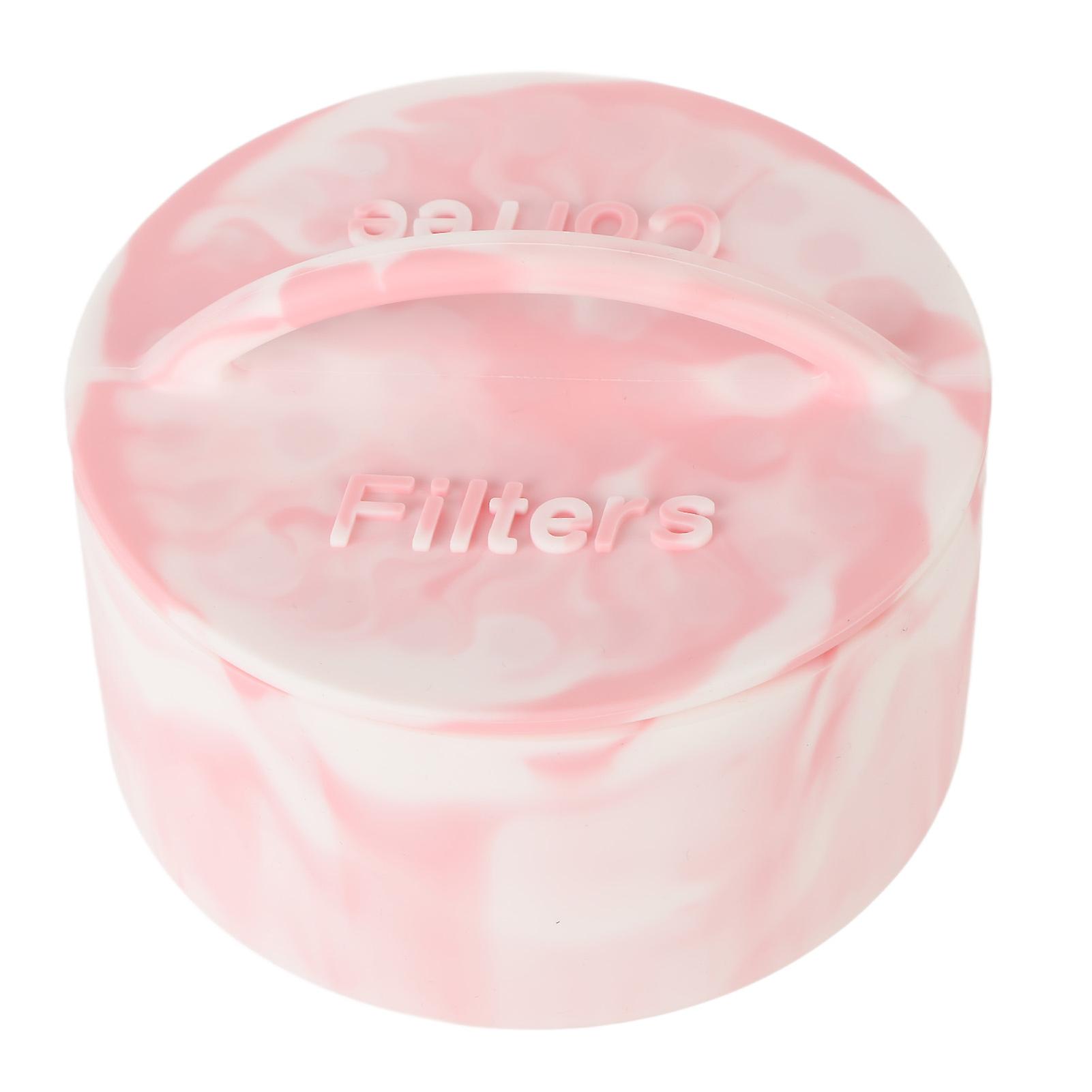 Coffee filter storage rack for home coffee shop