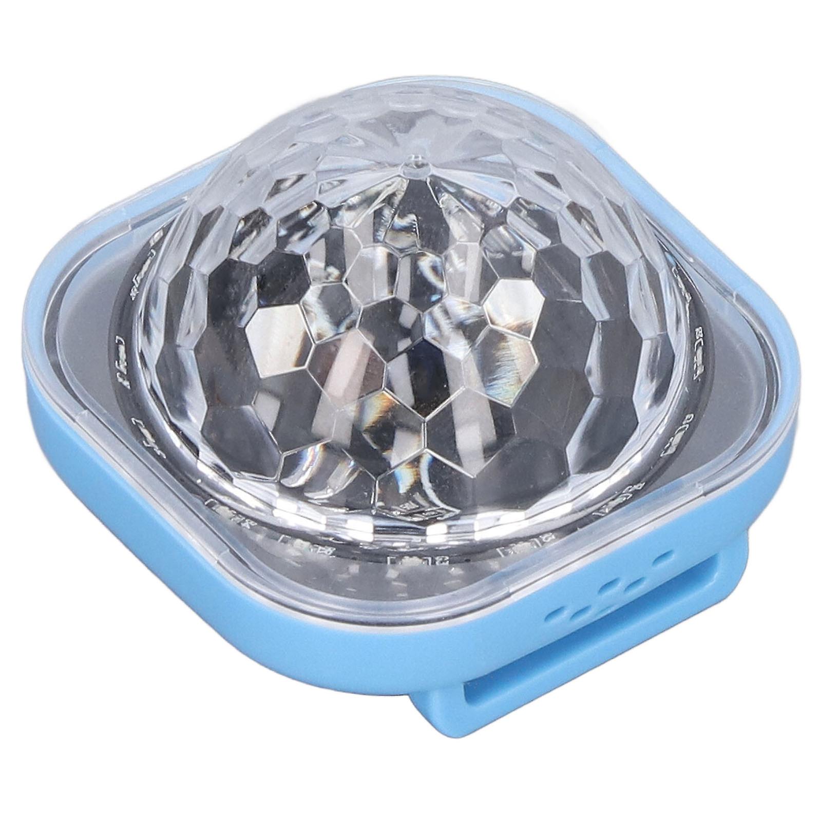 Mini USB LED Dancing Light ABS Button Sound Control Car Colourful Lamp for Dance Halls