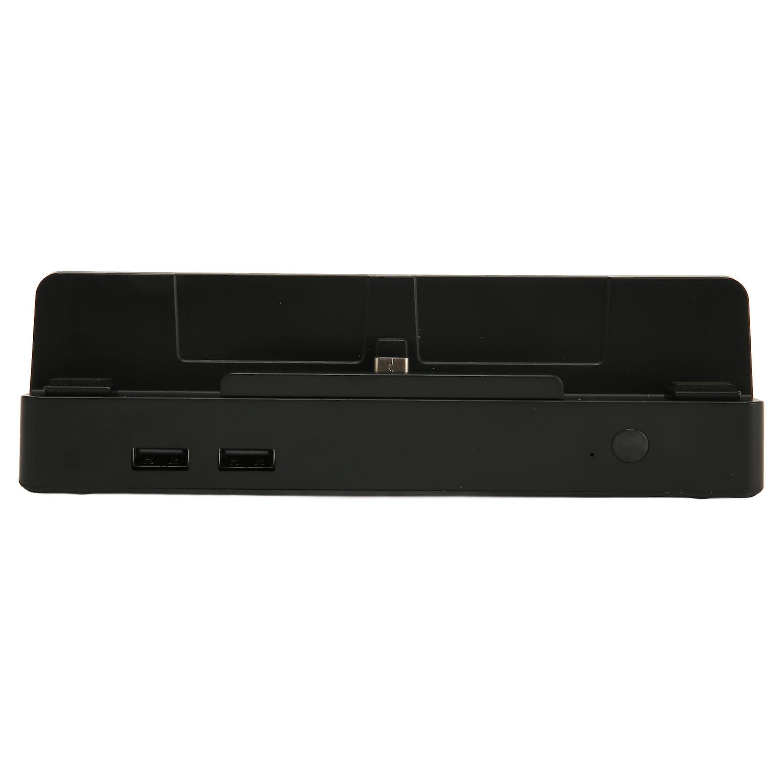 Κονσόλα TV Dock 4K HD Multimedia Interface Converter Charger HUB με θύρα Gigabit Ethernet για Switch OLED