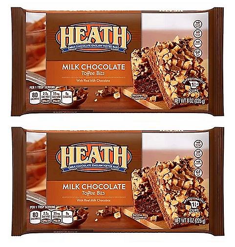 Heath Milk Chocolate English Toffee Bits 2 Pack