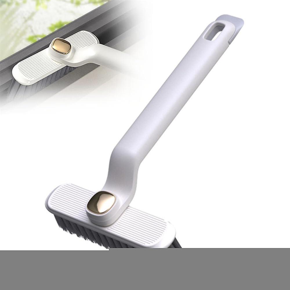 Multi-Function Rotating Crevice Gap Cleaning Brush, 360 Degree Rotating Hand-held Dead Corners Cleaning Tool for Bathroom Kitchen Tile Floors