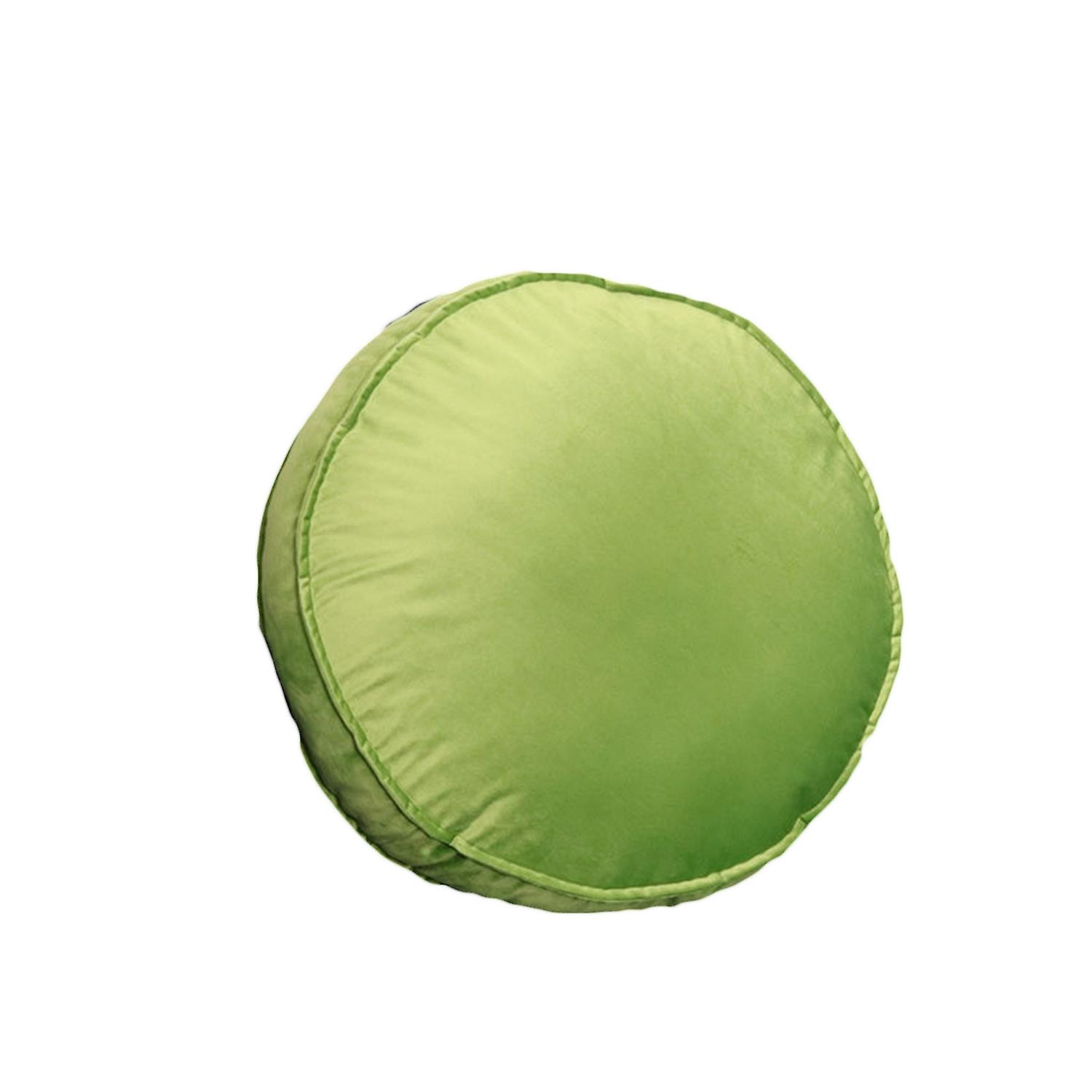 Throw Pillow Removable Cover Invisible Zipper Polyester Comfortable Meditation Round Floor Cushion O
