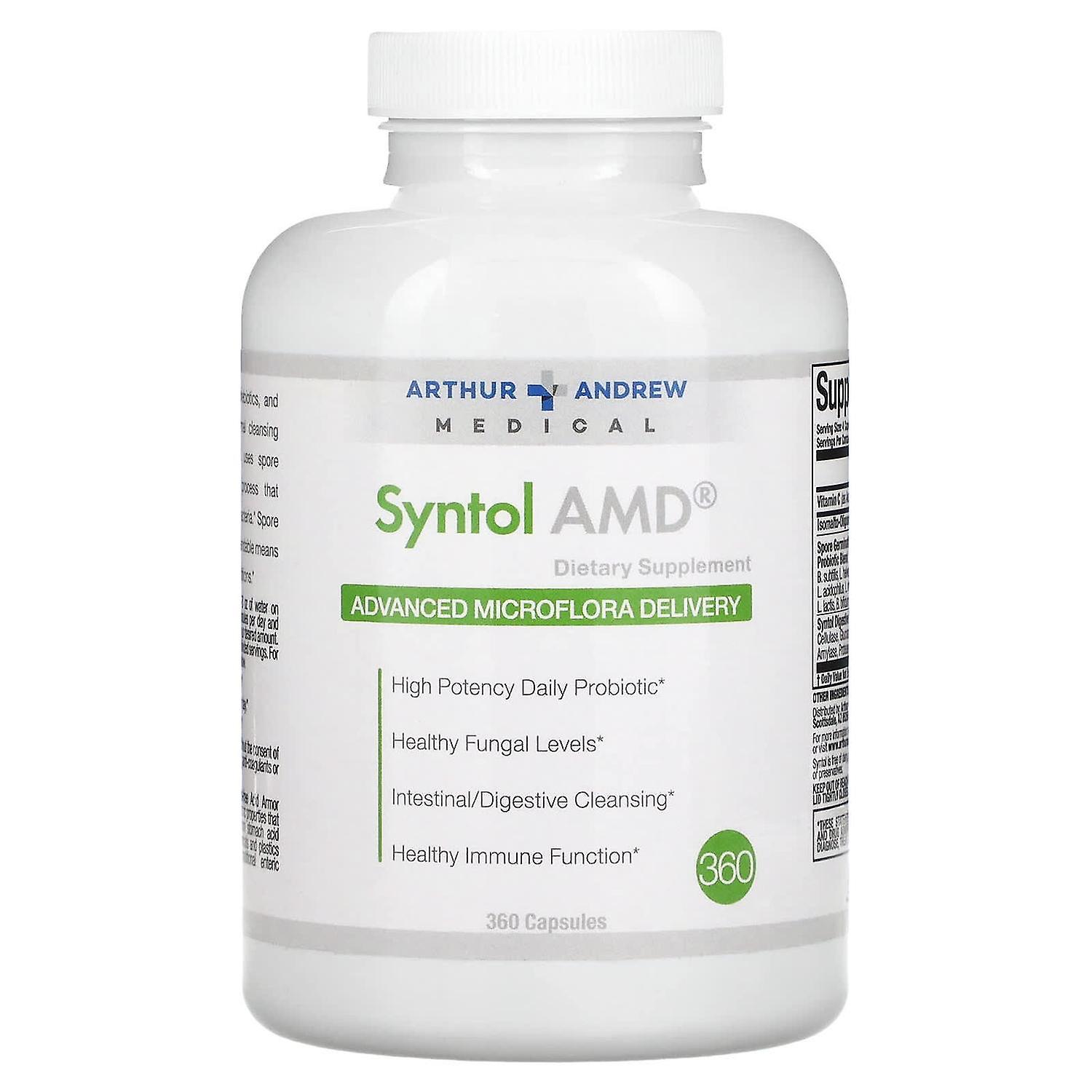 Arthur Andrew Medical, Syntol AMD, 360 Capsules