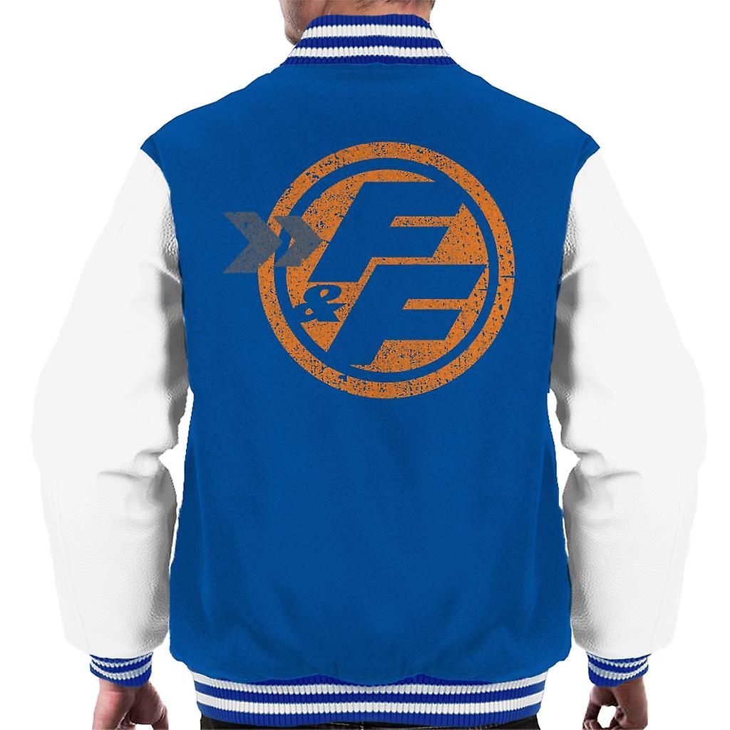Fast and Furious Orange FF Icon Men's Varsity Jacket