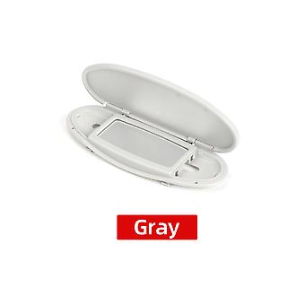 For Mini Cooper New Car Sun Visor Mirror Covers Makeup Mirror Mirror Covers Cover for BMW MINI R55 R56 R60 51167316833~9556