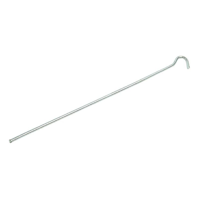 Tent peg 30cm metal with open eye
