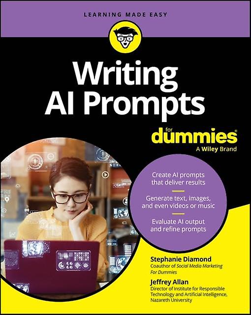 Writing Ai Prompts For Dummies by Jeffrey Nazareth University Allan Paperback Book