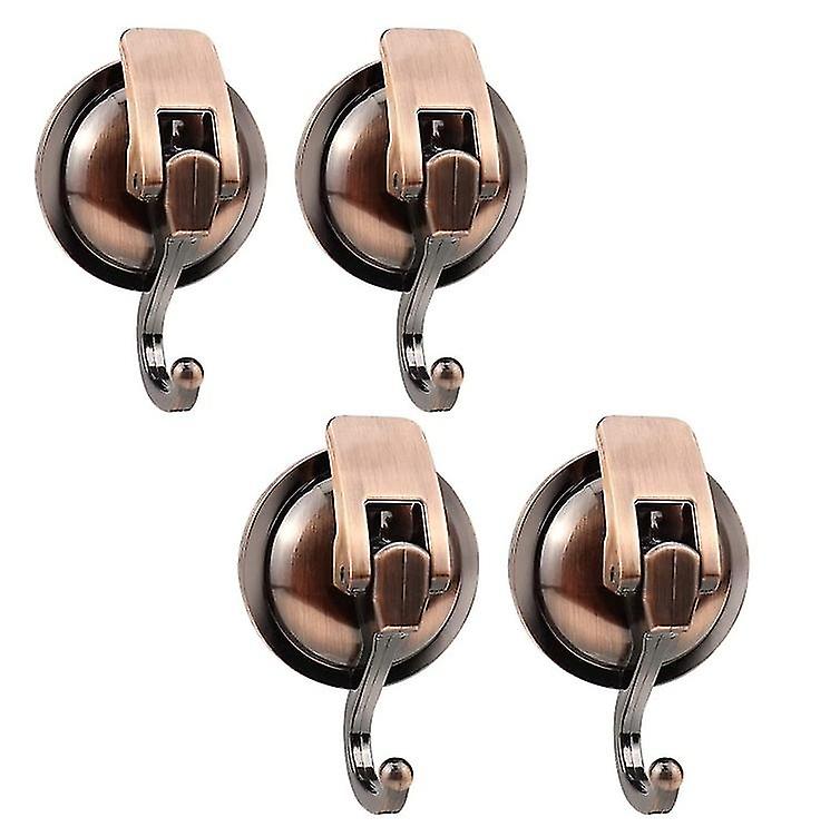 Pack of 4 strong suction cup hooks