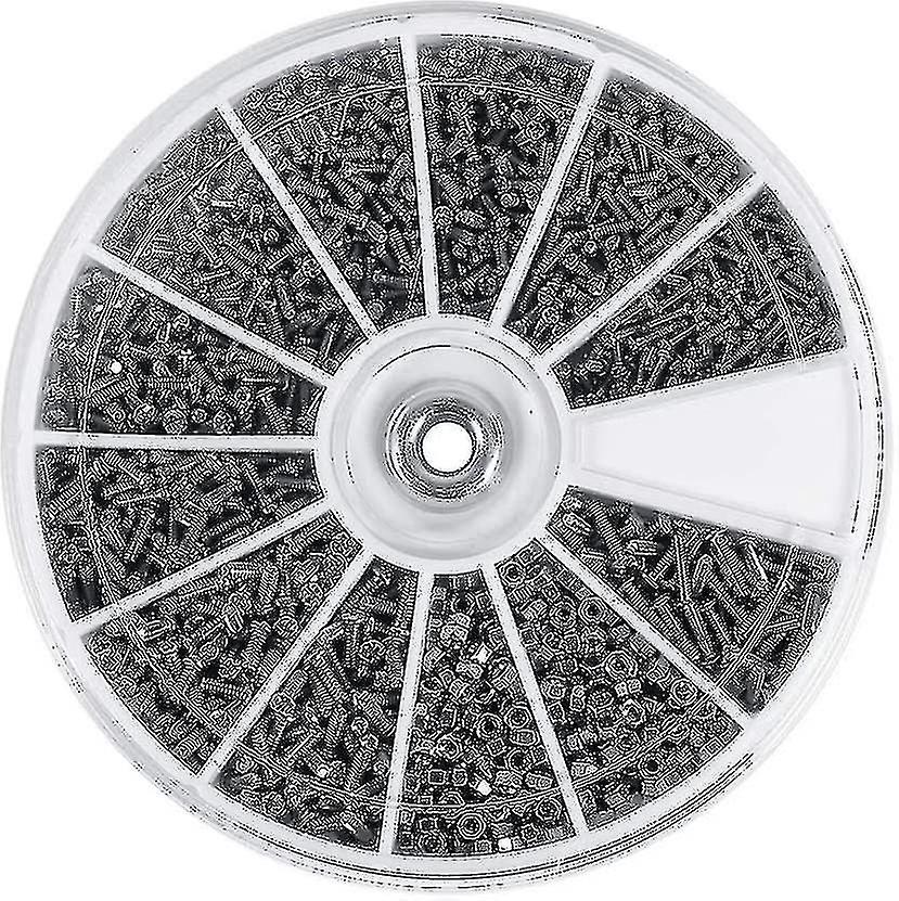 Kit de 600 mini vis et écrous en acier inoxydable